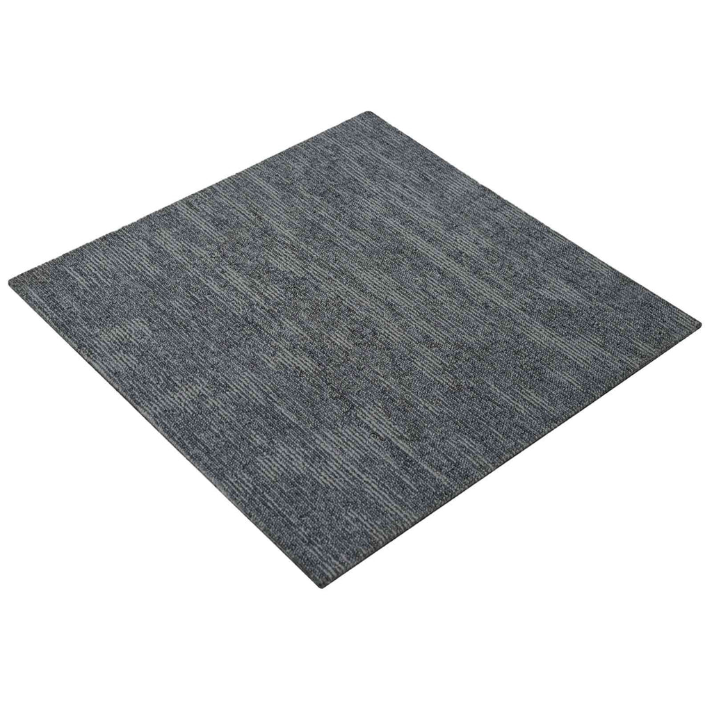 vidaXL Teppichfliese Himmelgrau 50 x 50 cm 4 pcs PP und Bitumen
