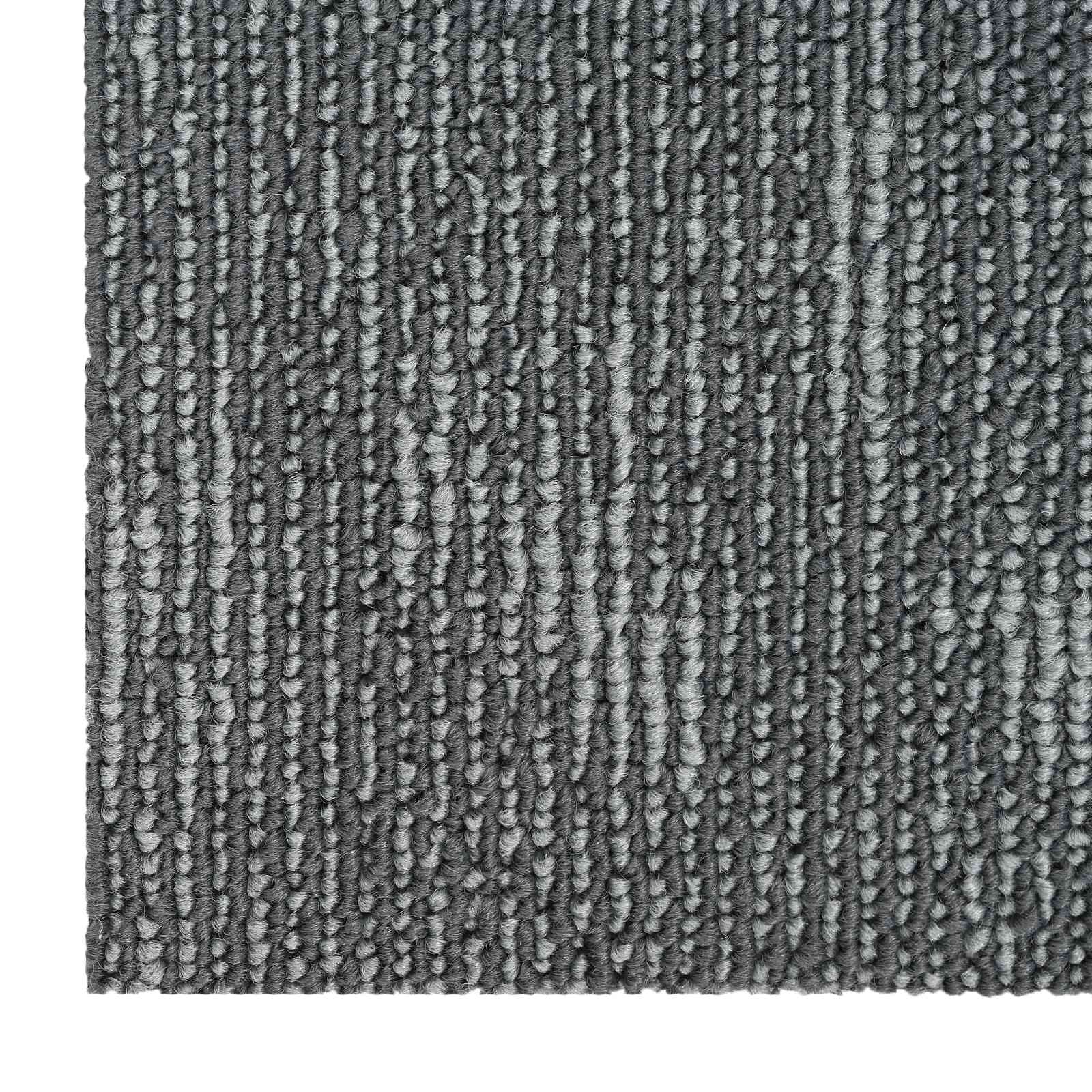 vidaXL Teppichfliese Betongrau 50 x 50 cm 36 pcs PP und Bitumen