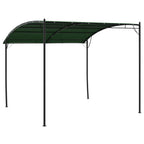 vidaXL Pavillon 3 x 3 x 2,55 m Grün Stoff und Aluminium 180 gsm