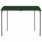 vidaXL Pavillon 3 x 3 x 2,55 m Grün Stoff und Aluminium 180 gsm