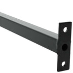 vidaXL Verstellbarer Fenster-Sicherheitsbalken 3 pcs Schwarz Stahl