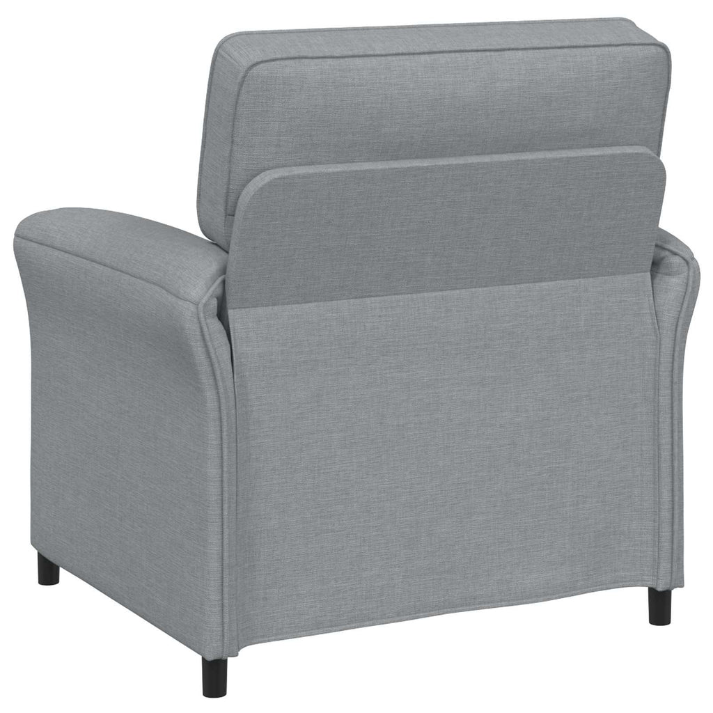 vidaXL Sofa 100% Polyester, Metallrahmen, MDF, Sperrholz