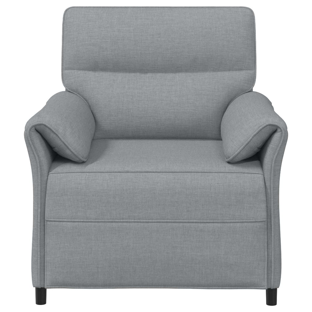 vidaXL Sofa 100% Polyester, Metallrahmen, MDF, Sperrholz