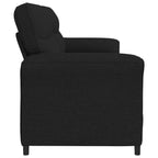 vidaXL 3-Sitzer-Sofa Schwarz 198 x 83 x 95 cm Stoff