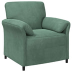 vidaXL 1-Sitzer Sofa Meergrün 88 x 83 x 95 cm Samt