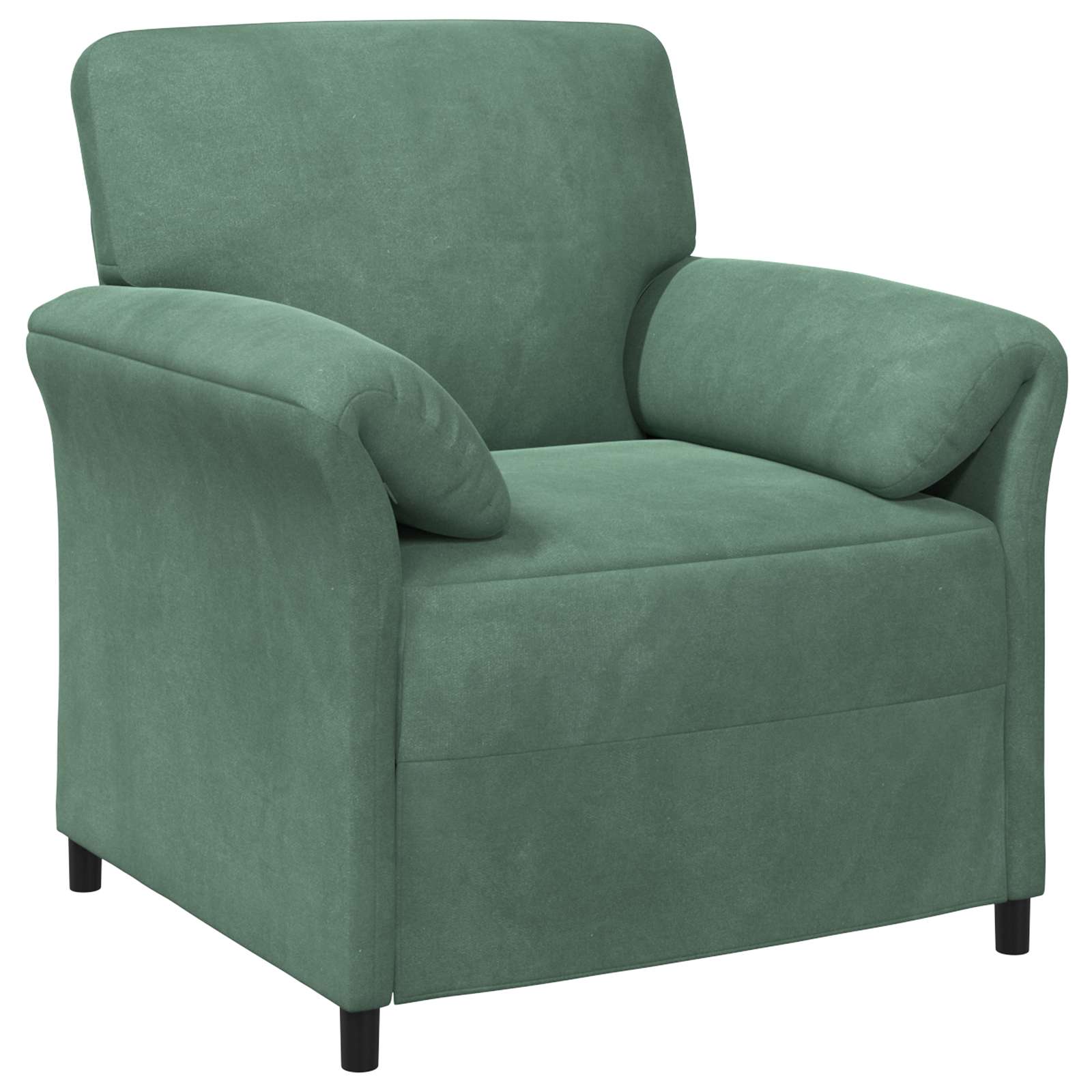 vidaXL 1-Sitzer Sofa Meergrün 88 x 83 x 95 cm Samt