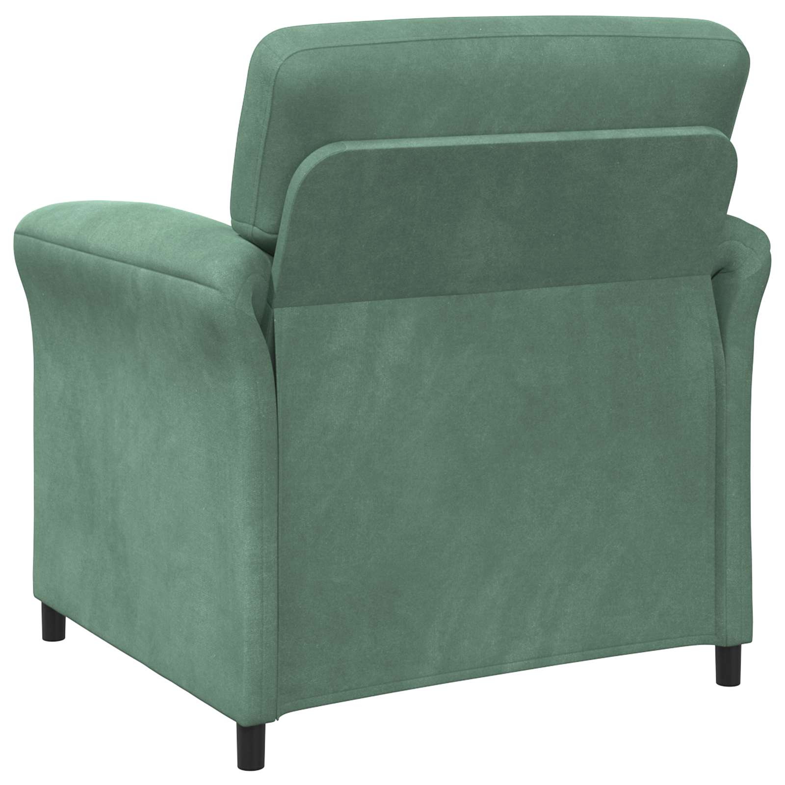 vidaXL 1-Sitzer Sofa Meergrün 88 x 83 x 95 cm Samt