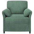 vidaXL 1-Sitzer Sofa Meergrün 88 x 83 x 95 cm Samt