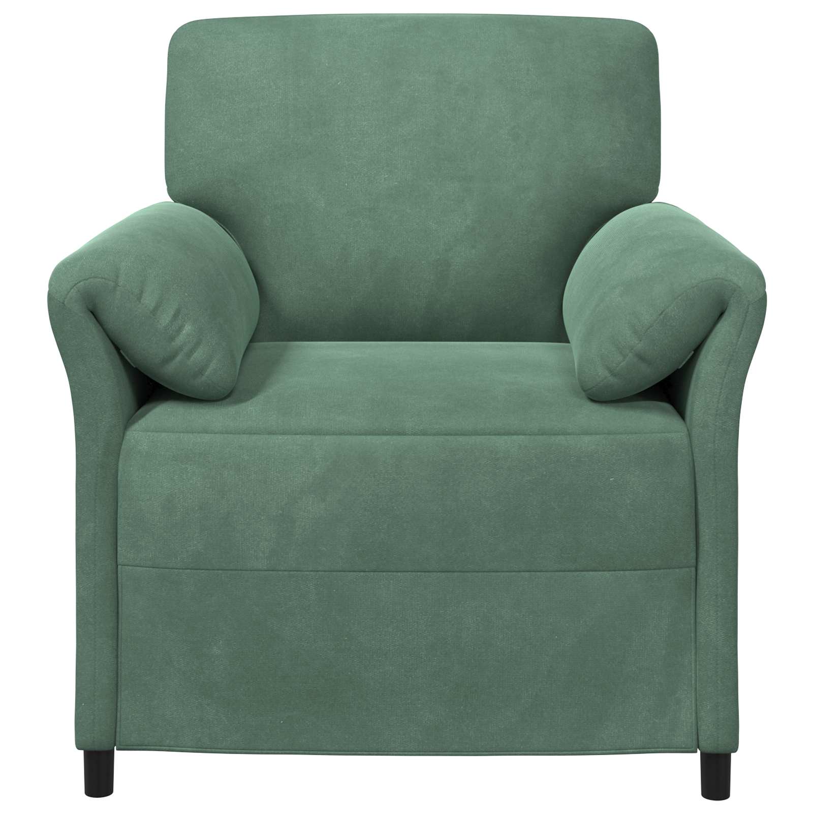 vidaXL 1-Sitzer Sofa Meergrün 88 x 83 x 95 cm Samt