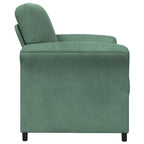 vidaXL 1-Sitzer Sofa Meergrün 88 x 83 x 95 cm Samt