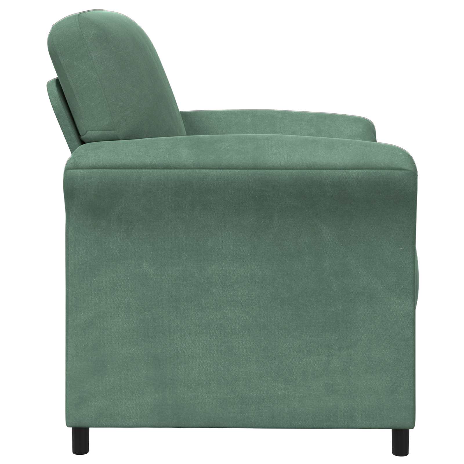 vidaXL 1-Sitzer Sofa Meergrün 88 x 83 x 95 cm Samt