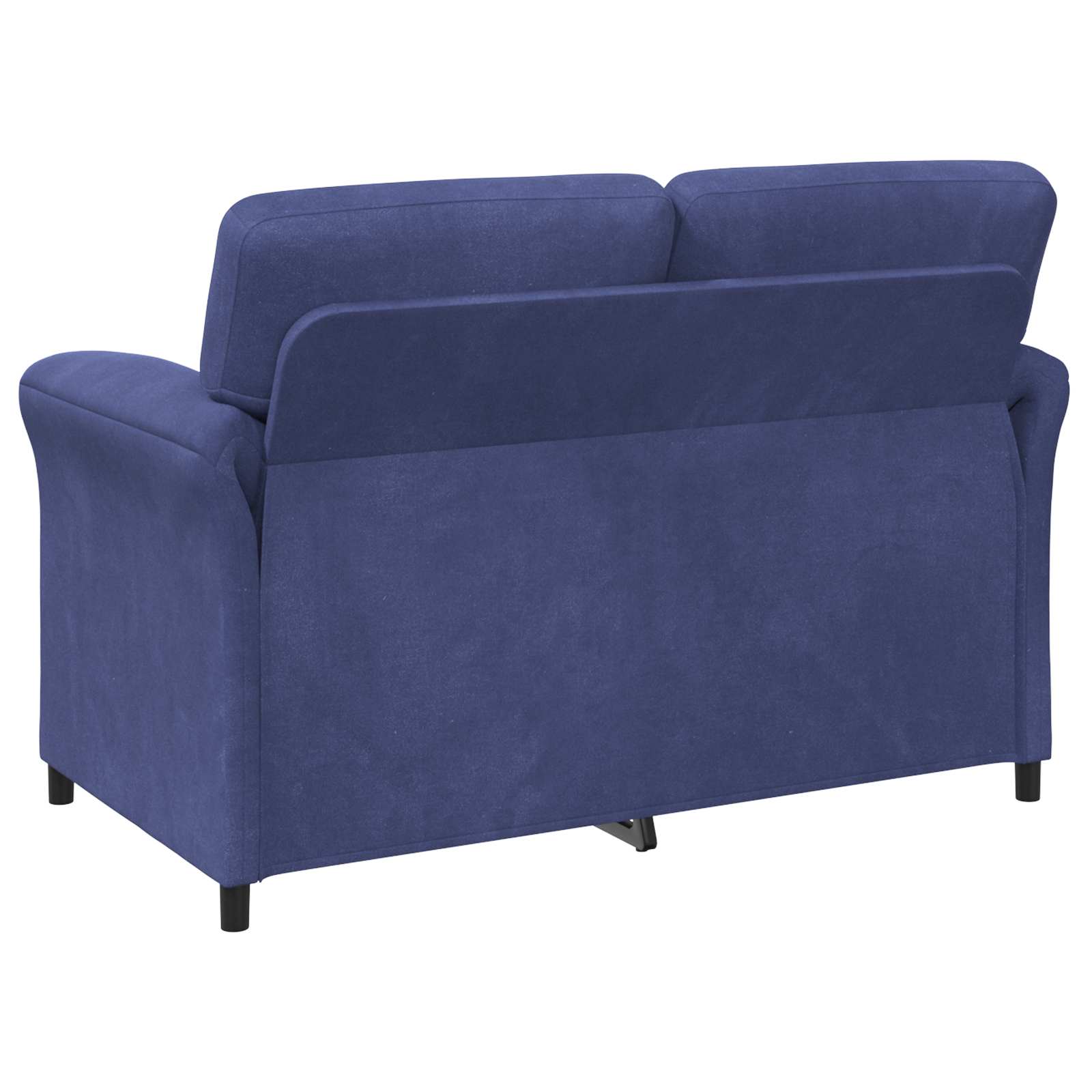 vidaXL 2-Sitzer Sofa Polizeiblau 138 x 83 x 95 cm Samt