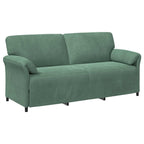 vidaXL 3-Sitzer-Sofa Meergrün 198 x 83 x 95 cm Samt