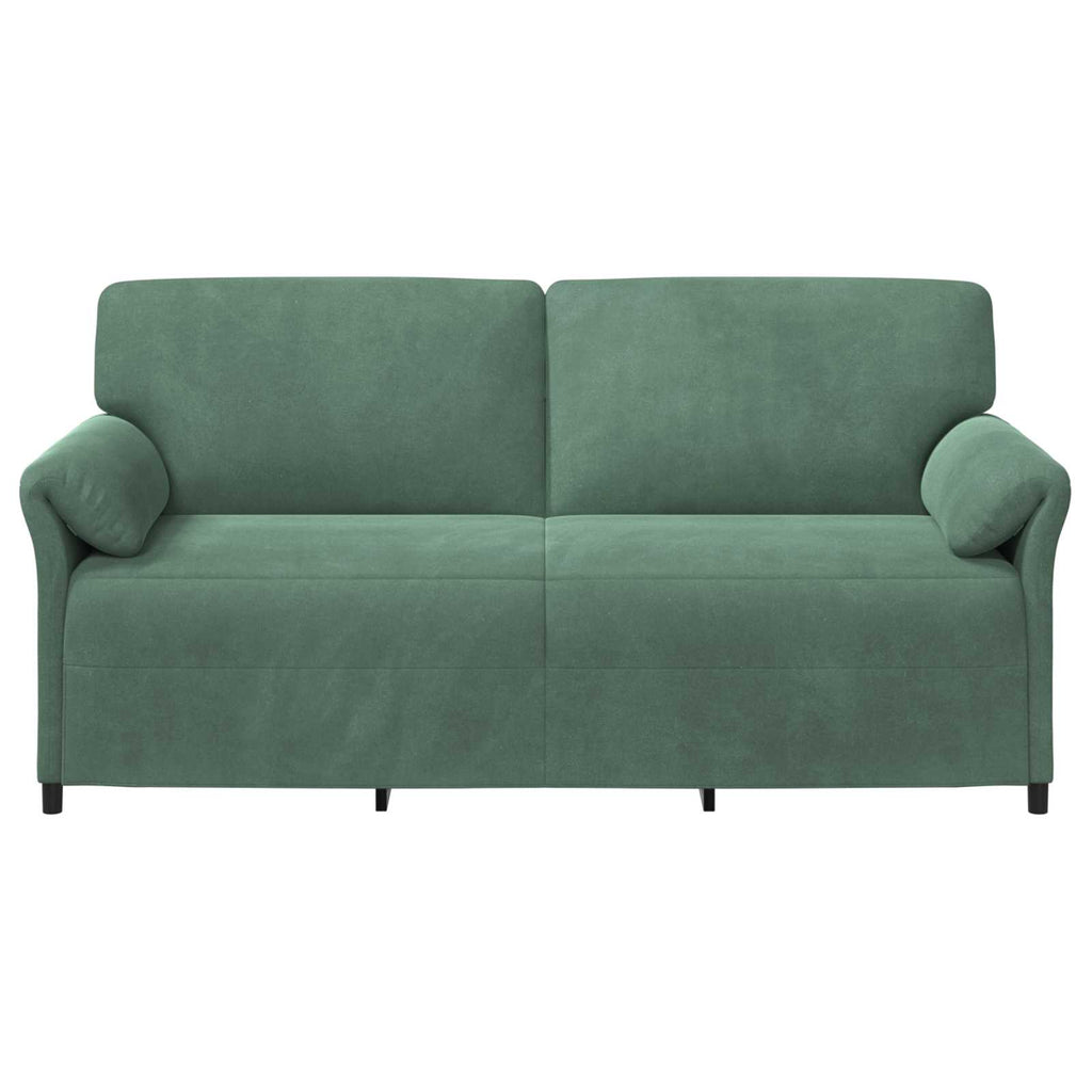 vidaXL 3-Sitzer-Sofa Meergrün 198 x 83 x 95 cm Samt
