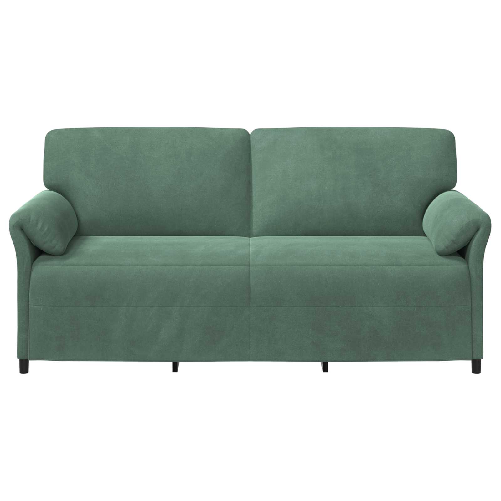 vidaXL 3-Sitzer-Sofa Meergrün 198 x 83 x 95 cm Samt