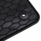 vidaXL Autofußmatte 4-tlg. Schwarz geeignet für Audi A3 2012-2020 Gummi