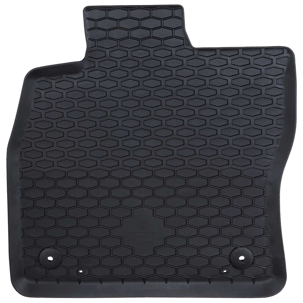 vidaXL Autofußmatte 4-tlg. Schwarz geeignet für Audi A3 2012-2020 Gummi