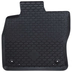vidaXL Autofußmatte 4-tlg. Schwarz geeignet für Audi A3 2012-2020 Gummi
