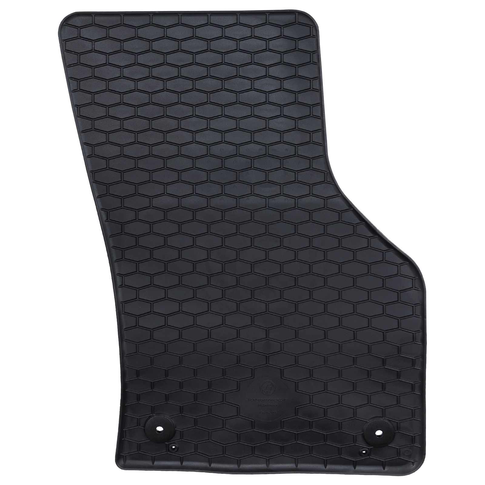 vidaXL Autofußmatte 4-tlg. Schwarz geeignet für Audi A3 2012-2020 Gummi