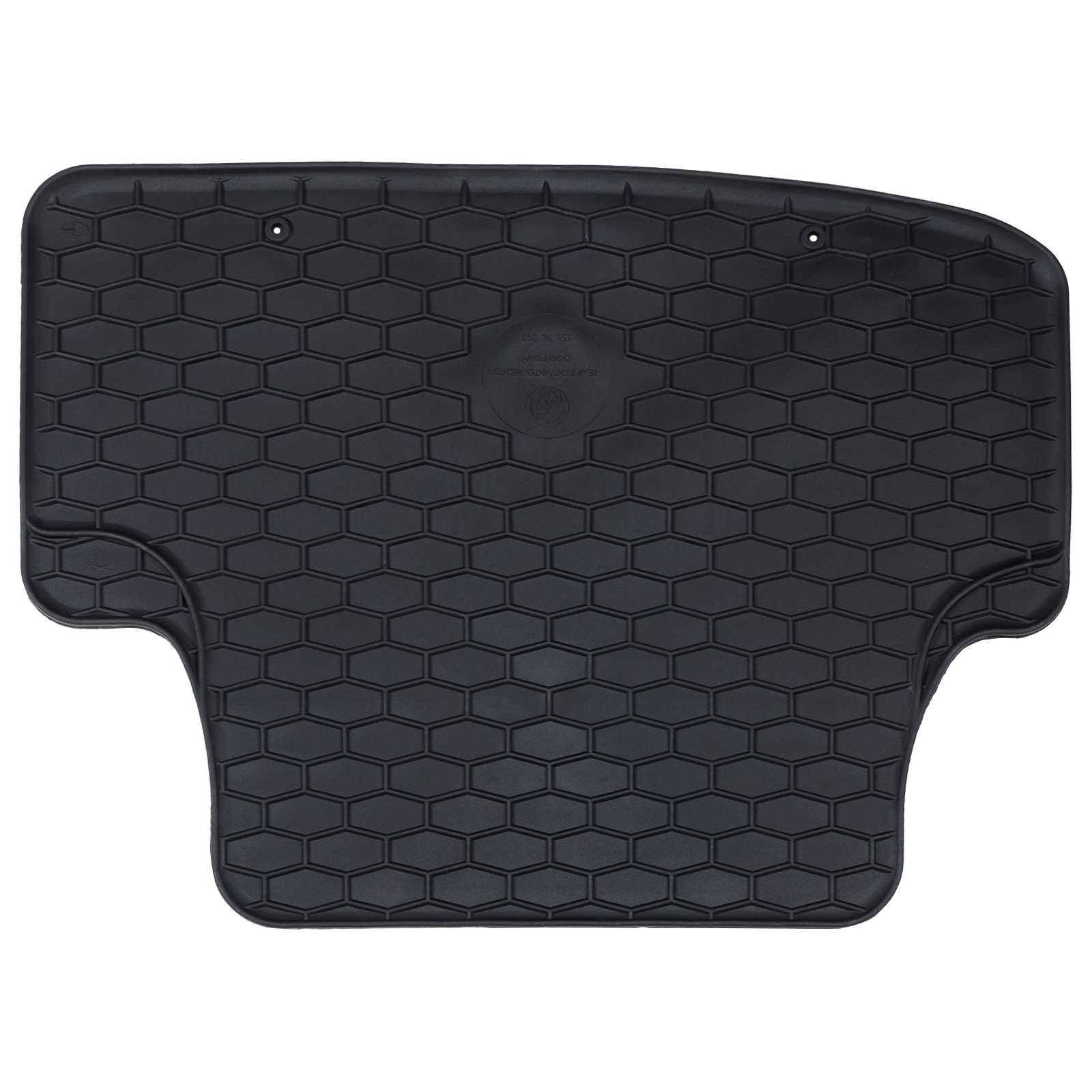vidaXL Autofußmatte 4-tlg. Schwarz geeignet für Audi A3 2012-2020 Gummi