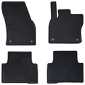 vidaXL Autofußmatte 4 pcs Schwarz geeignet für VW TIGUAN 2016-2023