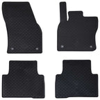 vidaXL Autofußmatte 4 pcs Schwarz geeignet für VW TIGUAN 2016-2023