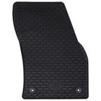 vidaXL Autofußmatte 4 pcs Schwarz geeignet für VW TIGUAN 2016-2023