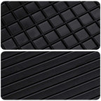 vidaXL Autofußmatte Schwarz Geeignet für CITROEN JUMPER 2006- Gummi