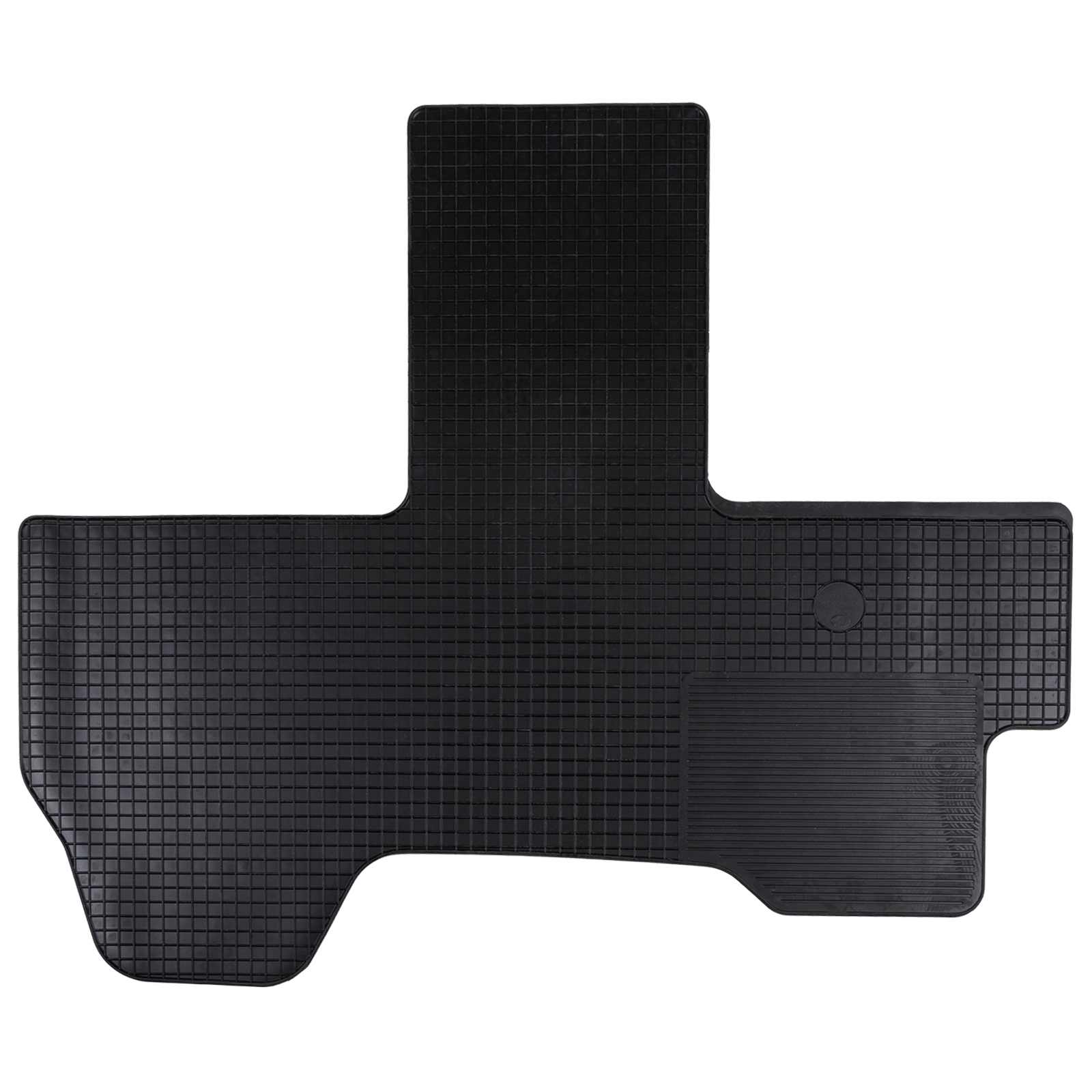 vidaXL Autofußmatte Schwarz Geeignet für CITROEN JUMPER 2006- Gummi