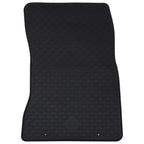 vidaXL Autofußmatte 4 pcs Schwarz Geeignet für MERCEDES a 2018- Gummi