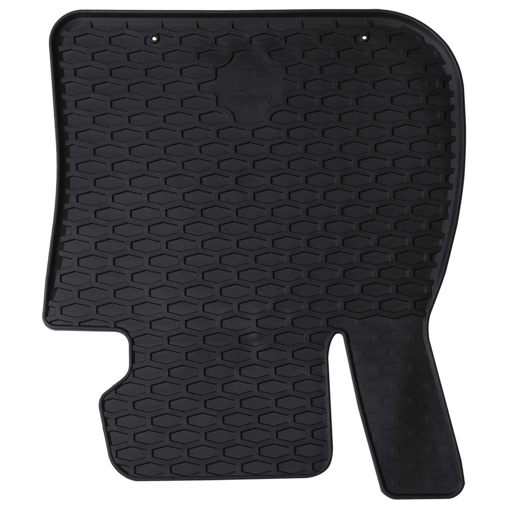 vidaXL Autofußmatte 4 pcs Schwarz Geeignet für BMW 1er 2017- Gummi