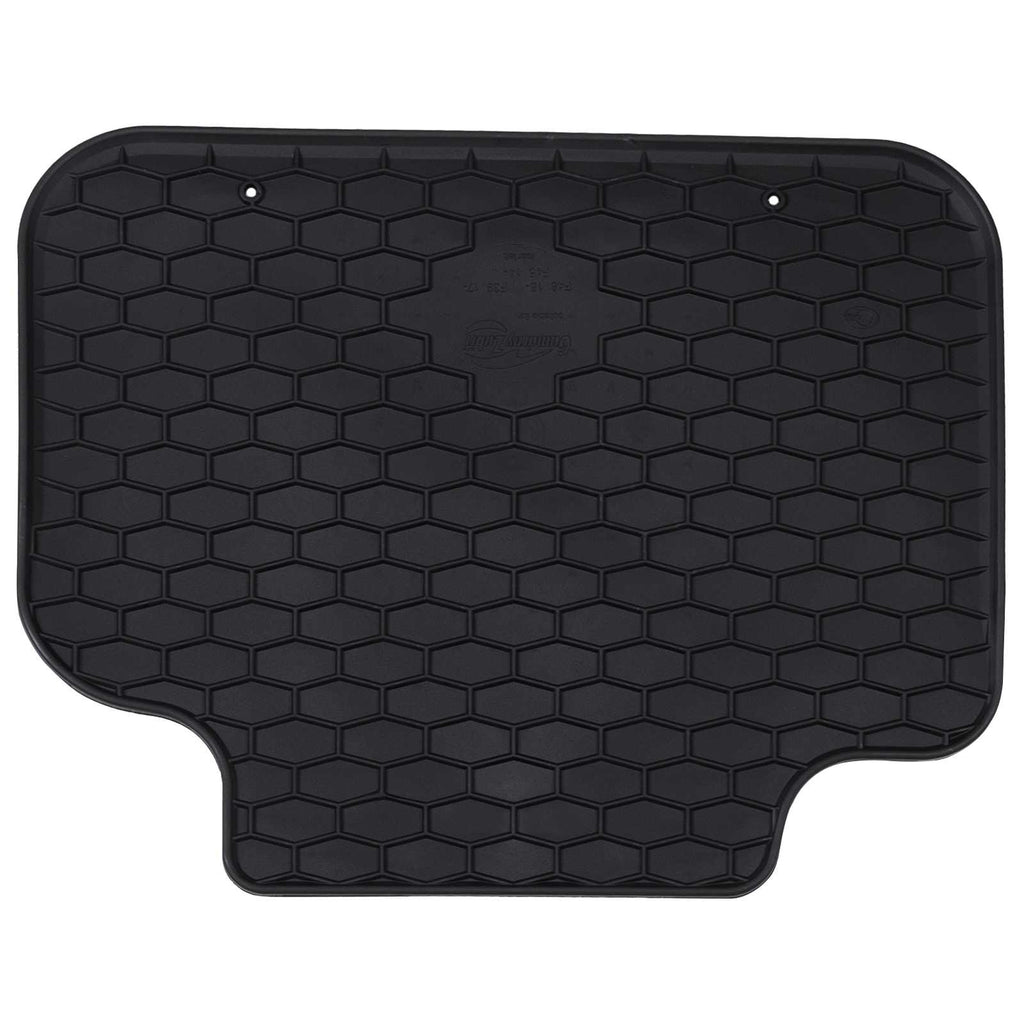 vidaXL Autofußmatte 4 pcs Schwarz Geeignet für BMW 1er 2017- Gummi