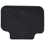 vidaXL Autofußmatte 4 pcs Schwarz Geeignet für BMW 1er 2017- Gummi