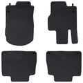 vidaXL Autofußmatte 4 pcs Schwarz Geeignet für MB GLE , GLS 2019-