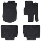 vidaXL Autofußmatte 4 pcs Schwarz Geeignet für MB GLE , GLS 2019-