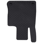 vidaXL Autofußmatte 4 pcs Schwarz geeignet für GLC 2023- Gummi
