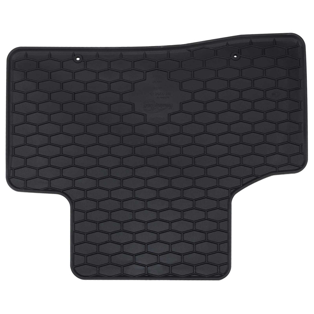 vidaXL Autofußmatte 4 pcs Schwarz geeignet für GLC 2023- Gummi