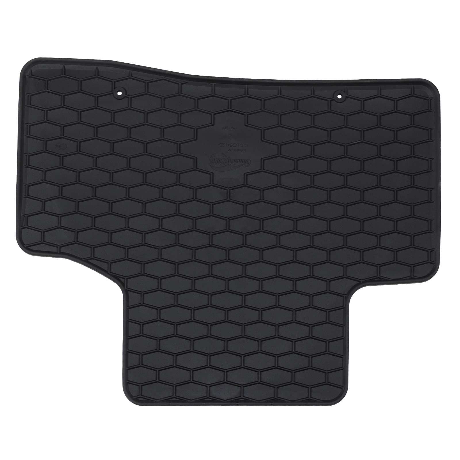 vidaXL Autofußmatte 4 pcs Schwarz geeignet für GLC 2023- Gummi