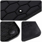 vidaXL Autofußmatte 4 pcs Schwarz Geeignet für GLC 2016-2022 Gummi