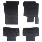 vidaXL Autofußmatte 4 pcs Schwarz Geeignet für GLC 2016-2022 Gummi