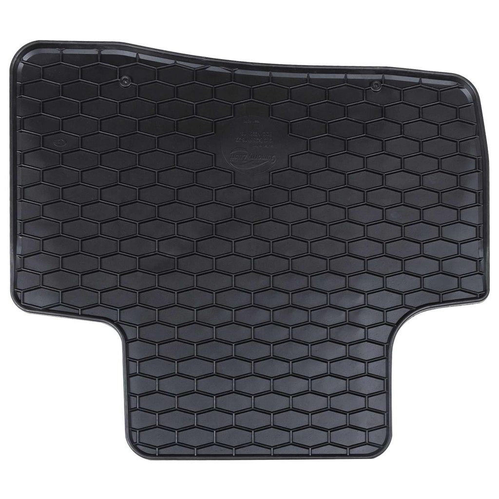 vidaXL Autofußmatte 4 pcs Schwarz Geeignet für GLC 2016-2022 Gummi