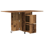 vidaXL Esstisch 2 pcs 140 x 80 x 77 cm Holzwerkstoff Altholz