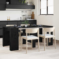 vidaXL Esstisch 180 x 85 x 75 cm Holzwerkstoff Schwarze Eiche