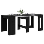 vidaXL Esstisch 180 x 85 x 75 cm Holzwerkstoff Schwarze Eiche