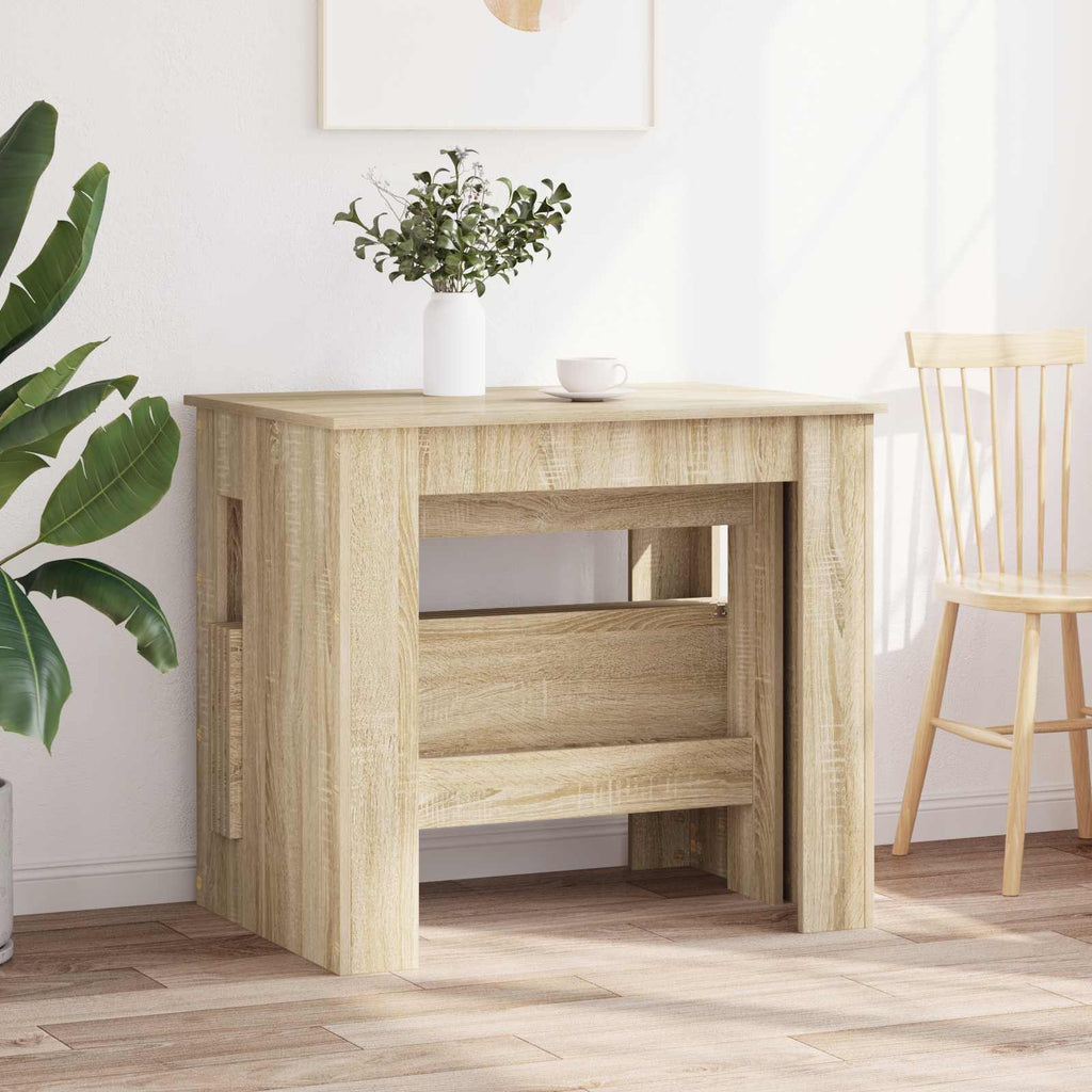 vidaXL Esstisch 180 x 85 x 75 cm Holzwerkstoff Sonoma-Eiche