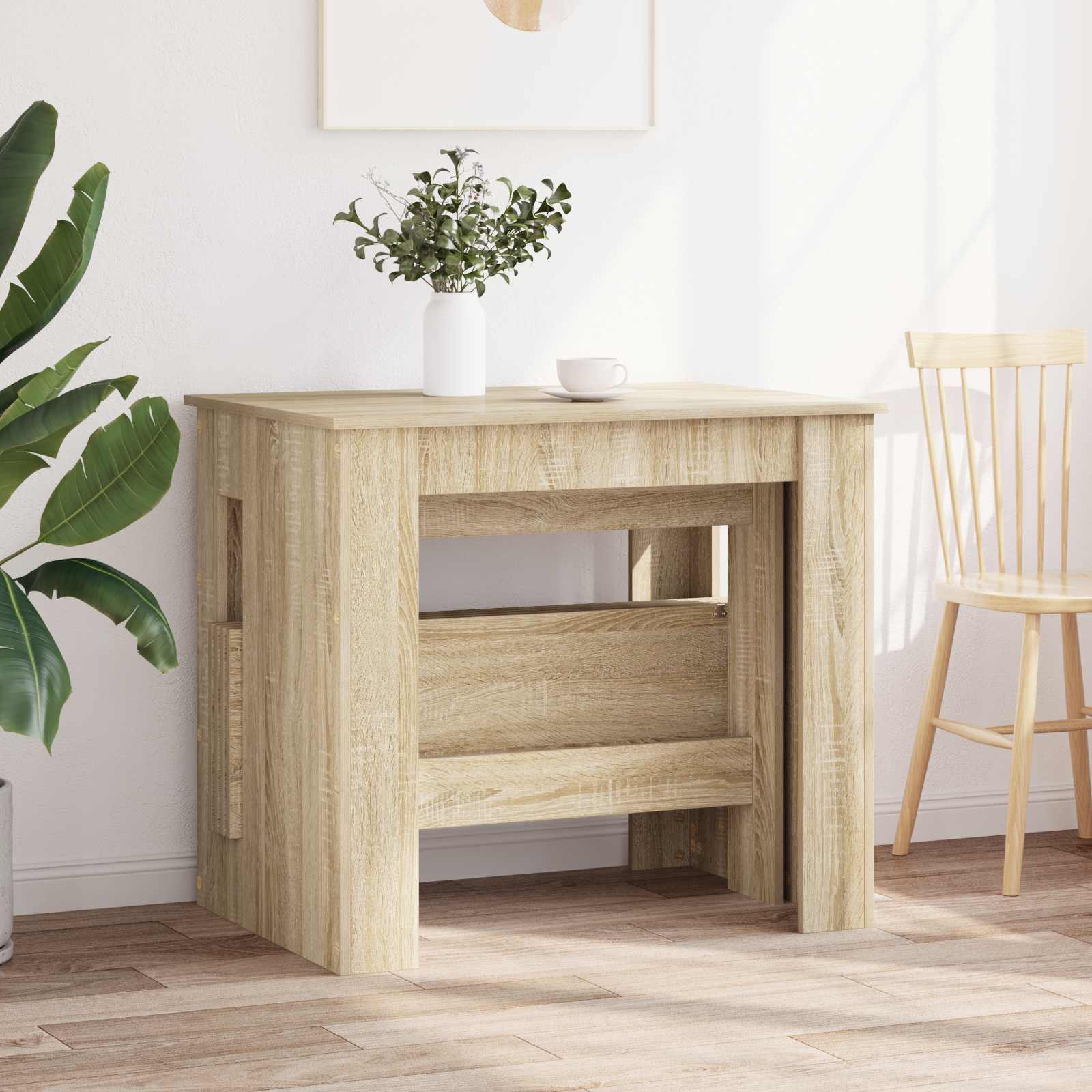 vidaXL Esstisch 180 x 85 x 75 cm Holzwerkstoff Sonoma-Eiche