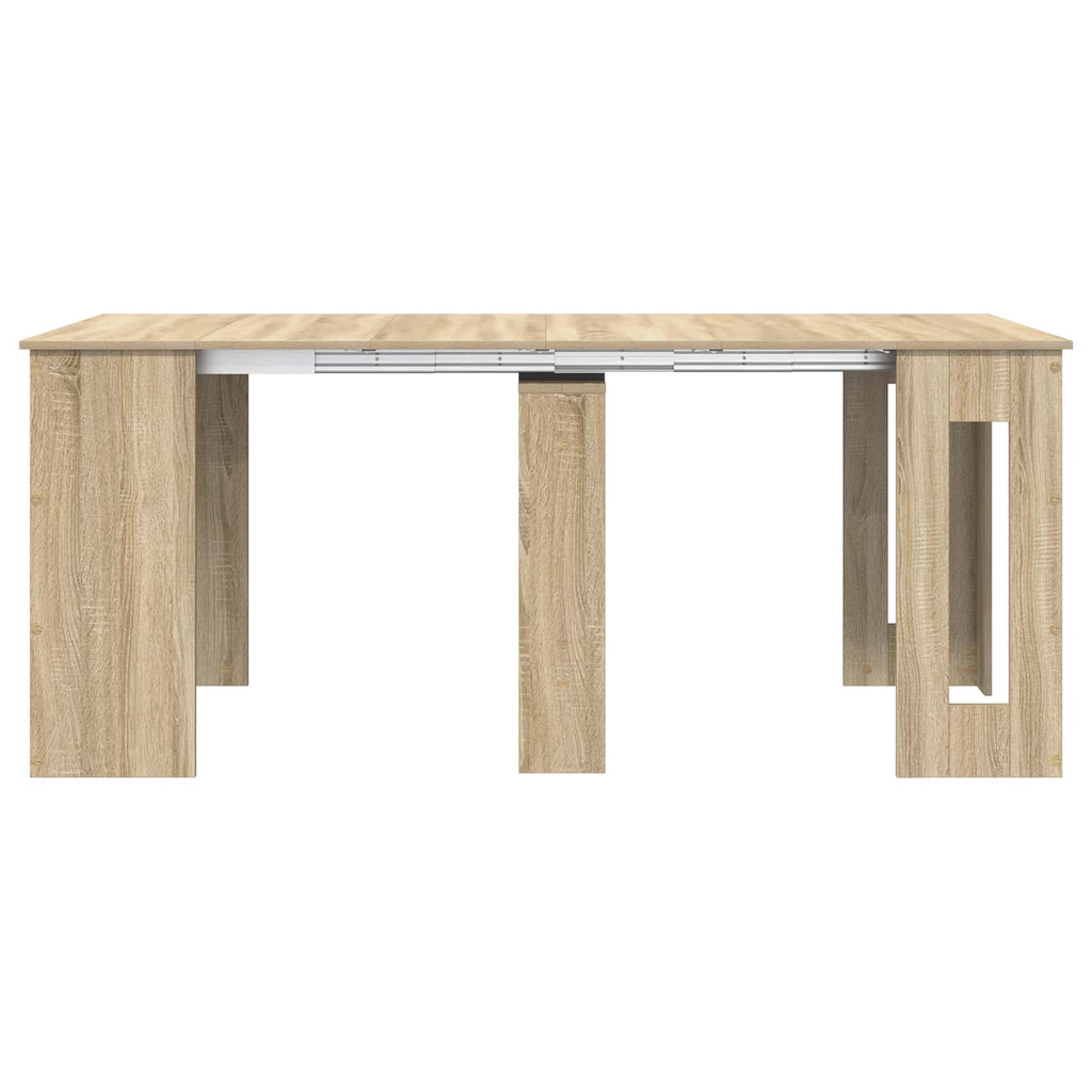 vidaXL Esstisch 180 x 85 x 75 cm Holzwerkstoff Sonoma-Eiche