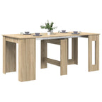 vidaXL Esstisch 180 x 85 x 75 cm Holzwerkstoff Sonoma-Eiche