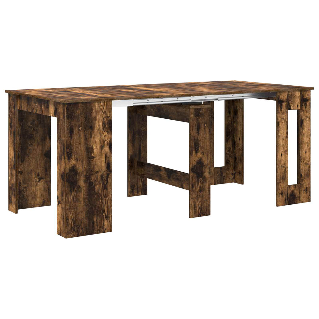 vidaXL Esstisch 180 x 85 x 75 cm Holzwerkstoff Geräucherte Eiche