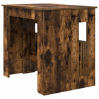 vidaXL Esstisch 180 x 85 x 75 cm Holzwerkstoff Geräucherte Eiche